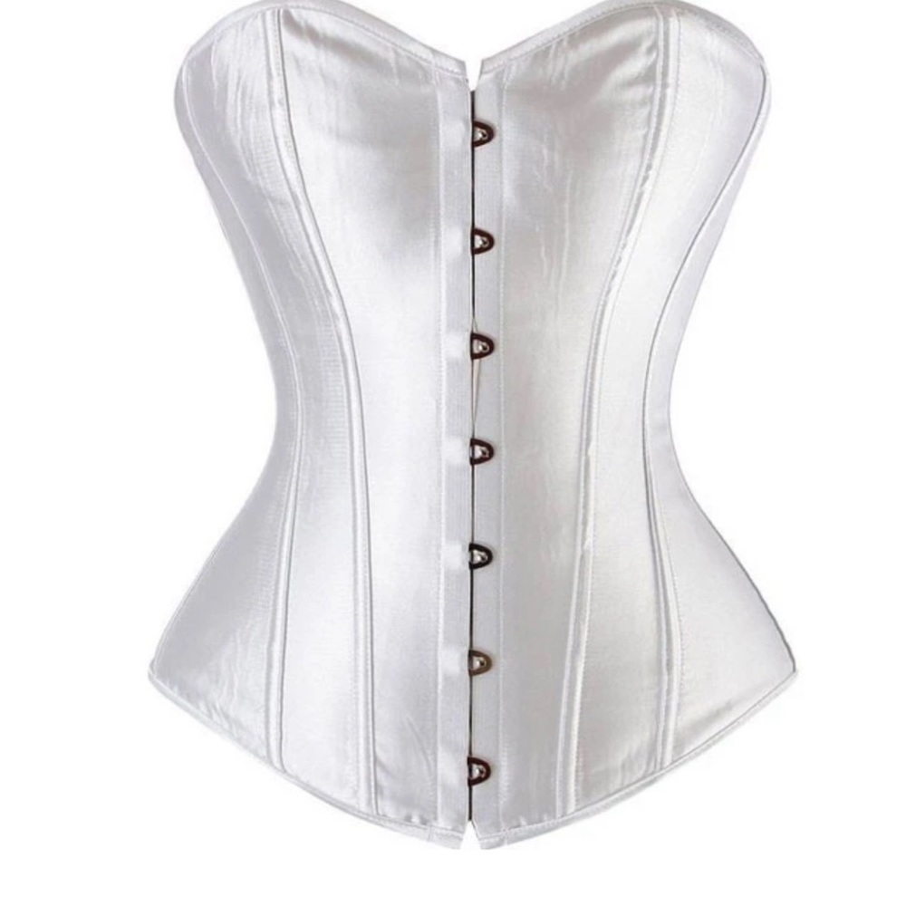 Satin corset
